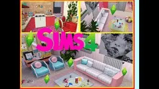 Sims 4 Квартира для БАРБИ BUILDING ROOM APARTMENTSims4" ВИДЕО