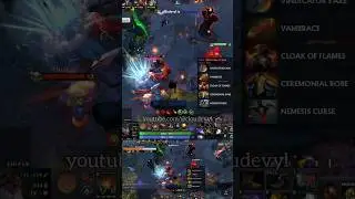 Clown Fiesta In Dota 1x6 🤣🤣🤣 #dota2 #shorts #funny #reels #cloudevyl #clips #highlights #gaming