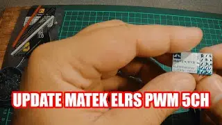 Unboxing RX Matek ELRS PWM 5CH|Menyolder Pin Header|Flashing RX Matek 2.5.1 to 3.1.1