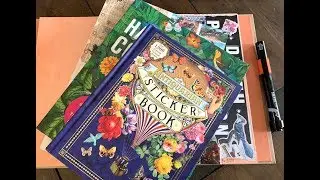 Collage Book Haul | PLUS collage with me session