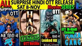 SURPRISE Today Hindi OTT Release 8-Nov l Haq, Predator, MithraMandali, ,King SRK, KoreanHindiMovies