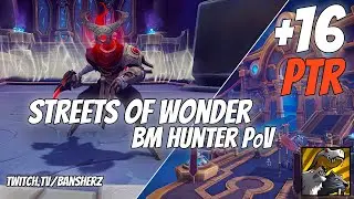 PTR +16 Streets of Tazavesh BM Hunter PoV