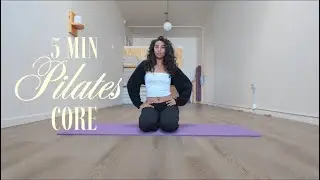5-MIN PILATES CORE | BEG-INTERMEDIATE ♡