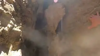 Freeclimbing a Secret Escape Route - Paris Ice Caves, ID