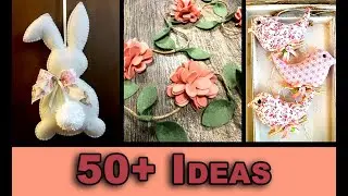 50+ Ideas for Easy Sewing Projects When You're Bored | Easter Edition
