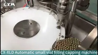 CX-XLD Automatic vial filling and sealing machine #vialfillingmachine #vialfiller #CBDIndustry