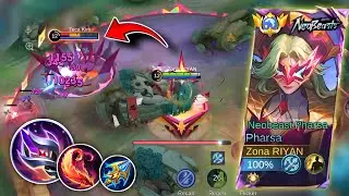 NEOBEAST PHARSA ONE HIT BUILD FOR SOLO RANK!! PHARSA NEOBEAST - MLBB