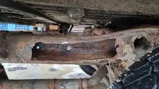 Project Pajero Gen 1 2.5TD 1990, plans for new frame, cleaning and welding part 1