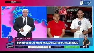 Bomberos voluntarios de Las Heras analizan dar de baja el servicio debido a la inseguridad