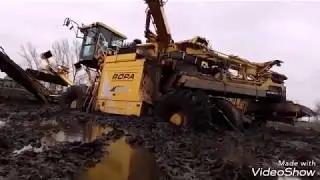 Największa wtopa roku ROPA w bagnie 6 ciągników john deere 2 ♦MF ♦Zetor ♦New Hollad 2 ♦Manitou