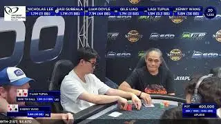 DAY 2 OF THE APL600 $600 MAIN EVENT LIVE AT CANTERBURY-HURLSTONE PARK RSL