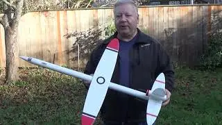 Scissor Wing Transport Upscale R/C rocket glider