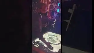 Drawing in sand by Sand Artist Satheesh MK