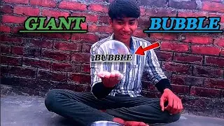 How To Make Sampoo Bubbles | Giant Level Bubbles