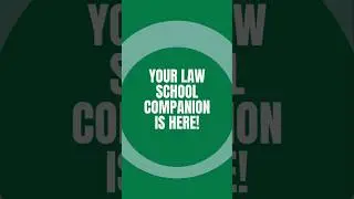 Your Law School Companion is Here! Like|Subscribe|Share|Comment. #education #legal #law #intro