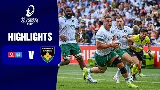 Instant Highlights - Vodacom Bulls v Northampton Saints Round 2 | Investec Champions Cup 2024/25