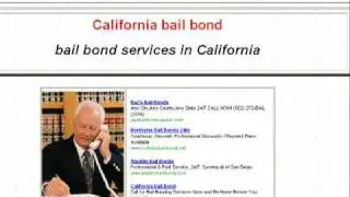 California Bail Bonds - California Bail Bond Services