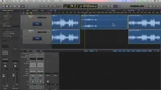 Как объединить монодорожки для создания стереодорожки в Logic Pro X