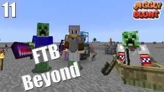 FTB Beyond - Ep 11: Quarry RF Tools Builder | Minecraft Modded Survival Let's Play