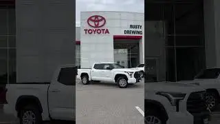 Toyota Tundras on the ground and ready to go at Rusty Drewing Toyota #automobile #car #truck