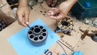 how to diagnose and repair damage travel motor sk220-10 kobelco