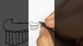 HOW TO DRAW TOOTHPASTE - EVERY DAYS OBJECTS ART