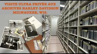 Visite priv&eacute;e des archives Harley-Davidson de Milwaukee !