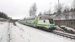 InterCity63 @Vuorela matkalla Kuopiosta Ouluun 7.1.2026