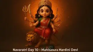 Navaratri Day 10 – Mahishasura Mardini Devi | Chibi Storybook Battle | AI MOVIES PRESENTS