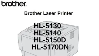 RESET BROTHER HL 5140