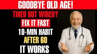 Over 60? THIS 10-Minute Morning Habit Resets Your Master Body Clock | Senior Health