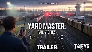YARD MASTER: RAIL STORIES &ndash; Official Trailer | T&RYS Cinematic Series |Train and rail yard simulator