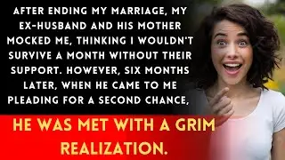 From Mockery to Reality: My Ex-Husband's Regret After Our Divorce...
