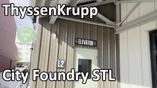 Гидравлический подъёмник ThyssenKrupp 2019 года на заводе City Foundry в Сент-Луисе, штат Миссури