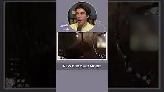 NEW DBD 2 vs 3 MODE! #shorts
