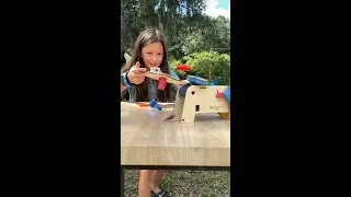 Disc Launcher vs Duck Game!