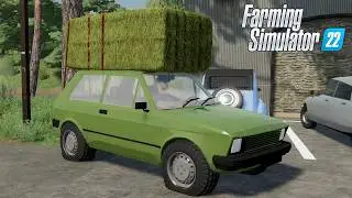 FS22 - Yugo - LITTLE but FUN CAR MOD - NEW CAR mod for Farming Simulator 2022 ROLEPLAY