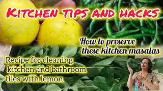 4 Useful Kitchen Tips/Habits for Faster Cooking Routine | Time Saving Kitchen Tips| How to preserve