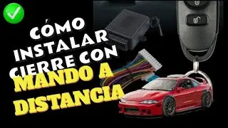 ✅ INSTALAR CIERRE CENTRALIZADO 🔐 con MANDOS a DISTANCIA por 16€💰