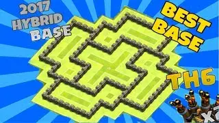 Clash Of Clans- Town Hall 6 (TH6) Hybrid Base 2018