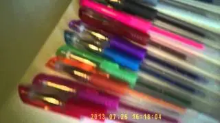 gel pen video