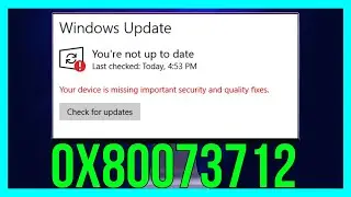 How to FIX Your Device is Missing Important Security and Quality Fixes (2026)