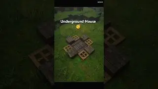 Underground House make 1 min 🤯.#shorts #minecraftshorts #minecraft