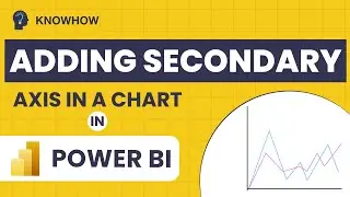 Add Secondary Axis in Charts with Power BI | Line Chart, Stacked & Clustered Column Chart