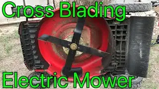 SNAPPER 60v MOWER CROSS BLADING GREENWORKS 60v MOWER CROSS BLADING