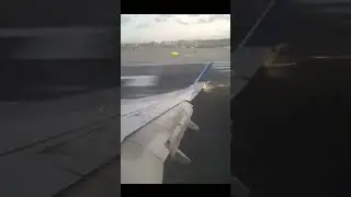 😱🔥 Epic Near-Crash Sparks: Plane Wing Nearly Touches Ground! 🚁✨