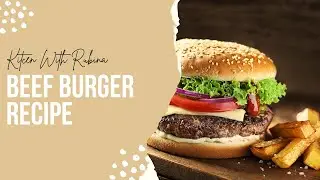 Hardees Beef Burger | Double Decker Beef Burger | Juicy Beef Burger | Cheese Beef Burger