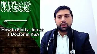 How to find a job as a doctor in ksa?