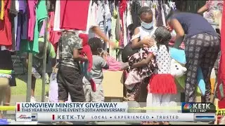 Longview ministry hosts 20th annual giveaway to help those in need
