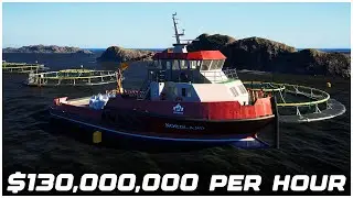 Корабли в море: как легко заработать на рыбной ферме на лодке третьего уровня (советы и рекоменда...